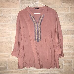 ✅Shein Curve Long Sleeve Blouse